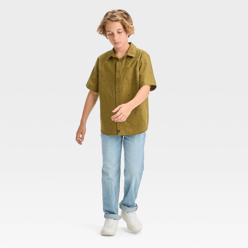 Boys' Relaxed Straight Jeans - art class™, 4 of 5