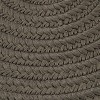 Colonial Mills Boca Raton - Gray 2 Ft x6 Ft Runner (Oval) Rug Indoor/Outdoor 100% Polypropylene - 2 of 4