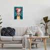 Stupell Industries Frida Kahlo Floral Portrait Wall Plaque Art - 2 of 4
