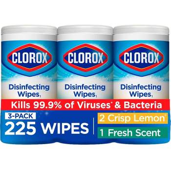 Clorox Disinfecting Wipes Value Pack Bleach Free Cleaning Wipes - 75ct/3pk