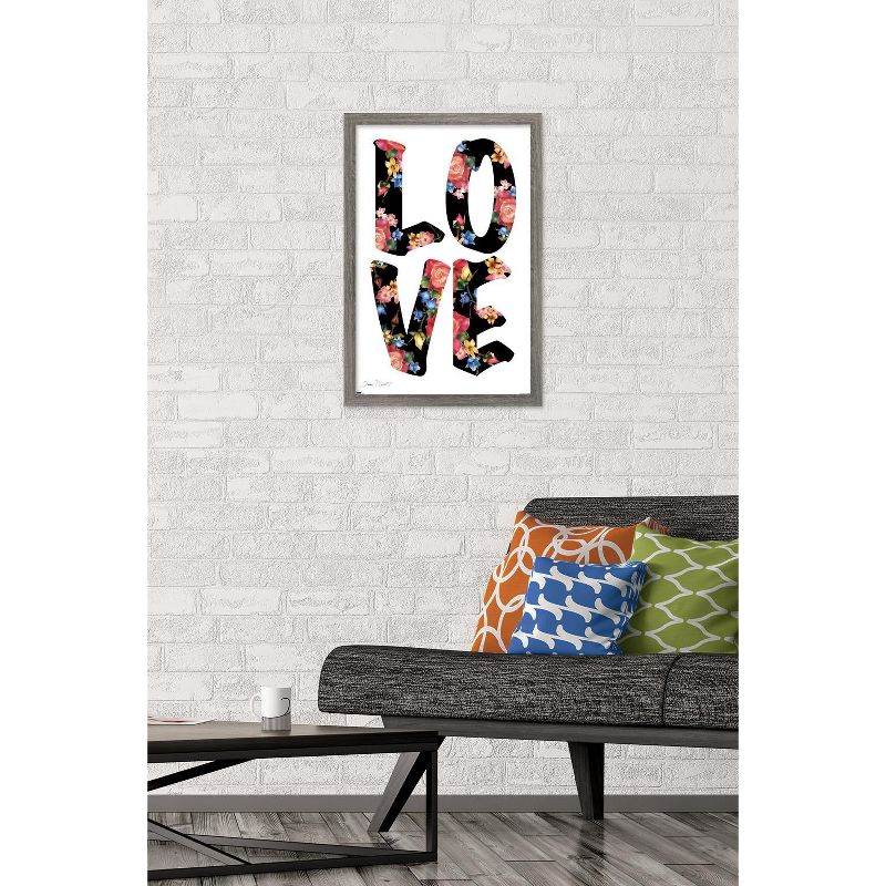 Trends International Jean Plout - Love Framed Wall Poster Prints, 2 of 7