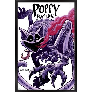 Trends International Poppy Playtime - CatNap Feature Series Framed Wall Poster Prints - 1 of 4