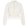 Women's Plus Size Lucielle Top - porcelain | CITY CHIC - 4 of 4