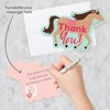 Big Dot of Happiness Run Wild Horses - Shaped Thank You Cards - Pony Birthday Party Thank You Note Cards with Envelopes - Set of 12 - 2 of 4