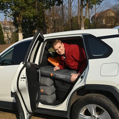 Gray King Size SUV Air Mattress with Electric Pump