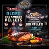 Bear Mountain Premium BBQ Woods All Natural Hardwood Pellets, Alder Wood 20 Pound Bag, Ideal for Pellet Smokers, Smoky Wood Fired Flavor (2 Pack) - 2 of 4