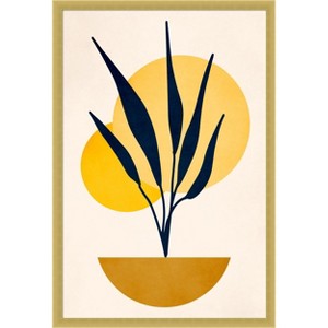 Amanti Art Copenhagen 1978 Study No 5 by Eins Kubistika Wood Framed Wall Art Print - 1 of 4