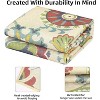 Reversible Mats, Modern Outdoor Plastic Straw Rug, Foldable Large Floor Mat for RV, Patio, Backyard, Picnic, Beach, Camping, Deck, Porch. - 4 of 4