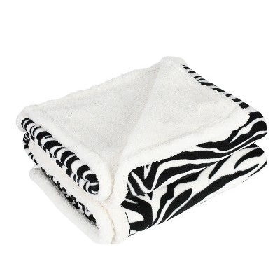 Catalonia Black Fleece Throw Blanket, Super Soft Mink Plush Couch Blanket, TV Bed Fuzzy Blanket, Fluffy Comfy Throws, Comfort Caring Gift, 50x60 inch
