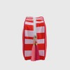 Anna-Kaci Women's Striped Cosmetic Bag with Tassel - Travel Makeup Organizer Lightweight Pouch - 3 of 4