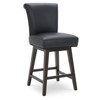 Spruce&Spring Upholstered 26-inch Counter Height Swivel Barstool - 4 of 4