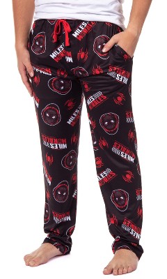 Marvel Comics Men's Spider-man Plaid Loungewear Pajama Pants (2xl) Red :  Target