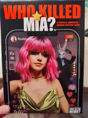 Who Killed Mia Star? Digital Murder Mystery Game – Relatable