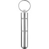 Pocket Toothpick Holder Waterproof Aluminium Alloy Toothpick Box Metal Pill Case with Key Ring, 2.8x0.6 Inch, Portable - 2 of 4