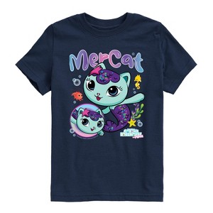 Boys' - Gabby's Dollhouse - Mercat Tee Short Sleeve Graphic T-Shirt - 1 of 4