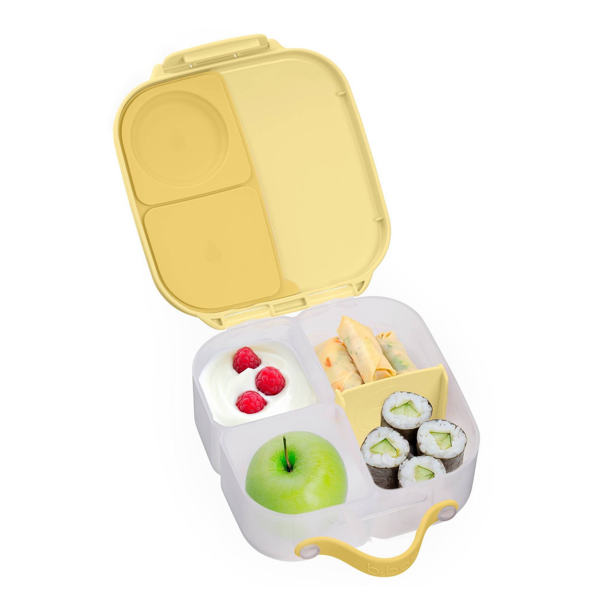 b.box mini lunchbox bento for kids - lemon twist