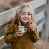 Barebones White Enamel Espresso Cup Set - Eggshell - 3 of 4