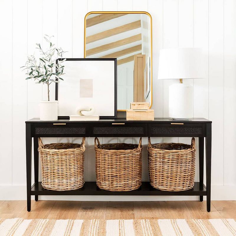 East Bluff Woven Drawer Console Table - Threshold™ designed with Studio McGee, 4 of 19