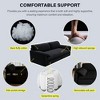 NicBex 66"/73" Pull-Out Sofa Bed with Side Storage,3-in-1 Convertible Velvet Couch Bed,Multi-Functional Queen Sleeper Sofa for Living Room,Bedroom - 4 of 4