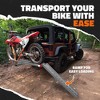 Mockins Steel Hitch Mount Dirt Bike Carrier & Ramp - 500 Lbs Capacity | 73" - 3 of 4