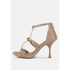 Dakota Metal Chain Mid Heel Sandals - 4 of 4