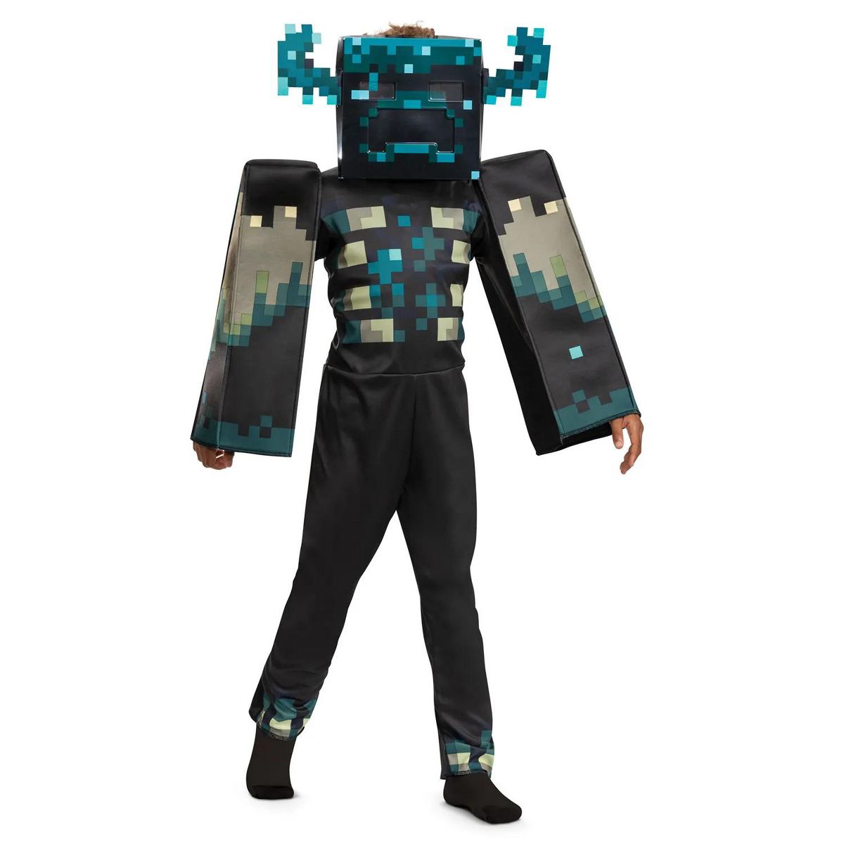Disguise Boys' Minecraft Warden Deluxe Costume
