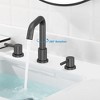 Whizmax Bathroom Sink Faucet,Bathroom Faucet 3 Hole with Stainless Steel Pop Up Drain and cUPC Lead-Free Hose - 4 of 4