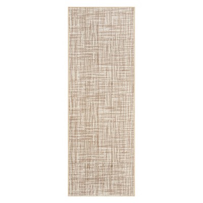 Solid Low-Pile Area-Rug, Indoor Outdoor Washable Rugs, Non Slip Front Door Mat, Easy Cleaning Non Shedding, Pet-Friendly Rug for Living Room Bedroom
