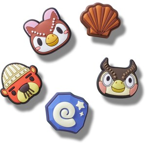 Crocs Jibbitz Animal Crossing Collector Shoe Charms 5-Pack - 1 of 4