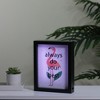 Northlight LED Lighted 'Always Do Your Best' Flamingo Framed Light Box 9" x 7" - 4 of 4