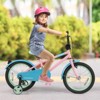 Infans 16" Kids Bike w/Adjustable Saddle Handlebar Removable Training Wheels Handbrake - 3 of 4