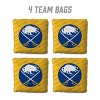 NHL Buffalo Sabres 4pk Yellow Toss Game Set - 2 of 4