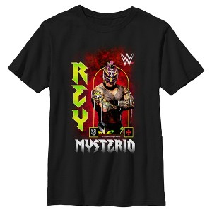 Boy's WWE Rey Mysterio Poster T-Shirt - 1 of 4