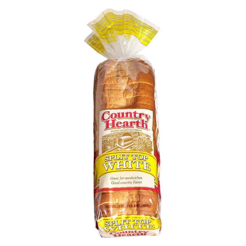 Country Hearth Split Top White Bread - 24oz, 1 of 7