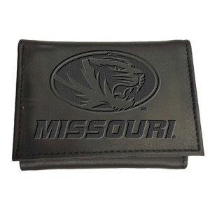 Evergreen NCAA Missouri Tigers Black Leather Trifold Wallet Officially Licensed with Gift Box - 1 of 1