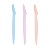 Glamlily 60 Pack Dermaplaning Tool for Facial Hair Removal for Women, Dermablade Razor (6 In, 3 Colors) - 4 of 4