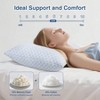 Cooling Pillow for Sleeping, Shredded Foam Queen Size Set of 2, Double Sided Cooling Bed Pillows for Hot Sleepers - 3 of 4