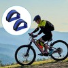 Unique Bargains Bike Pedal Straps Toe Clips Straps Adjustable Anti-Slip Bicycle Feet Straps Blue 1 Pair - 2 of 4