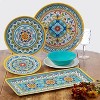 9" 6pk Melamine Portofino Salad Plates - Certified International - 3 of 4