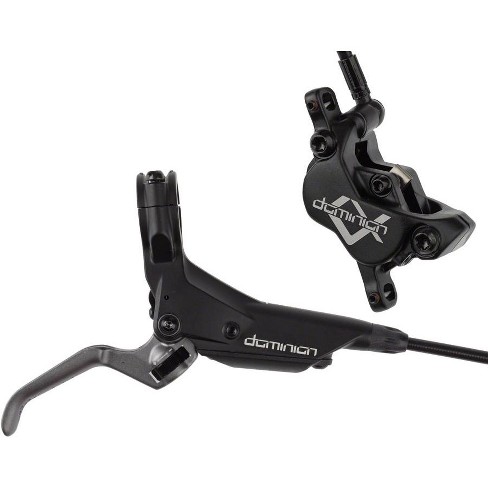 Hayes Dominion A4 Disc Brake and Lever - Rear, Hydraulic, Post Mount,  Stealth Black/Gray