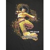 Street Fighter VI Jamie Graffiti Name Crew Neck Long Sleeve Black Unisex Adult Tee - 2 of 3