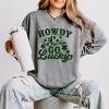 Simply Sage Market Howdy Go Lucky Clovers Lightweight Garment Dyed Sweatshirt - 2 of 3
