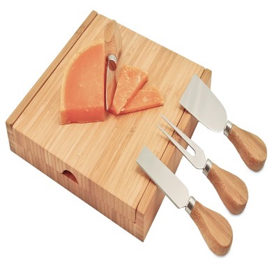 Formaggio Bamboo Cheese Board & Tool Set