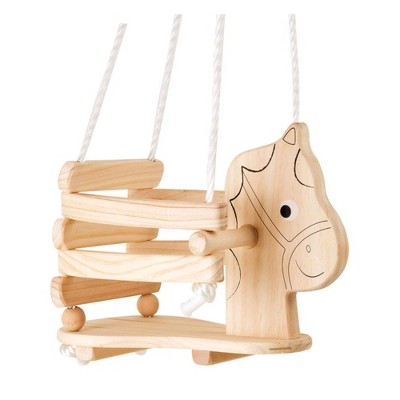 Small Foot Wooden Toys Children's Horse Swing