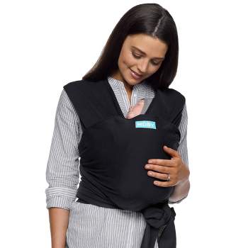 Ergobaby Embrace Cozy Newborn Essentials Baby Carrier Wrap (7-25 Pounds),  Ponte Knit, Jade Green