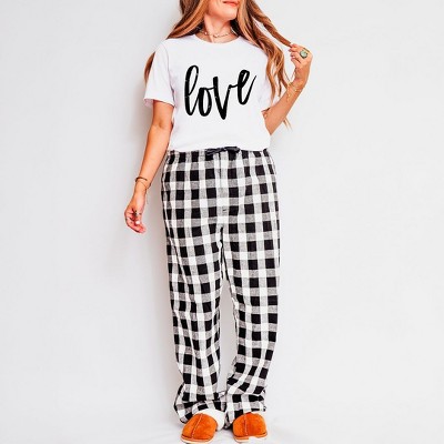 Simply Sage Market Women's Love Cursive Pajama Set