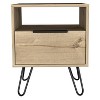 GDFStudio Callie Farmhouse 2-Tier Nightstand - 4 of 4