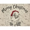 Jolly Ole Santa Jute Rug Oval 20x30 - 4 of 4