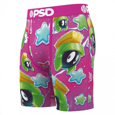 Mens Looney Tunes Marvin Martian PSD Boxer Briefs