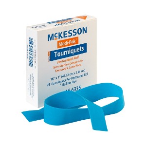 McKesson Tourniquet Strap Blue 500 Ct - 1 of 3